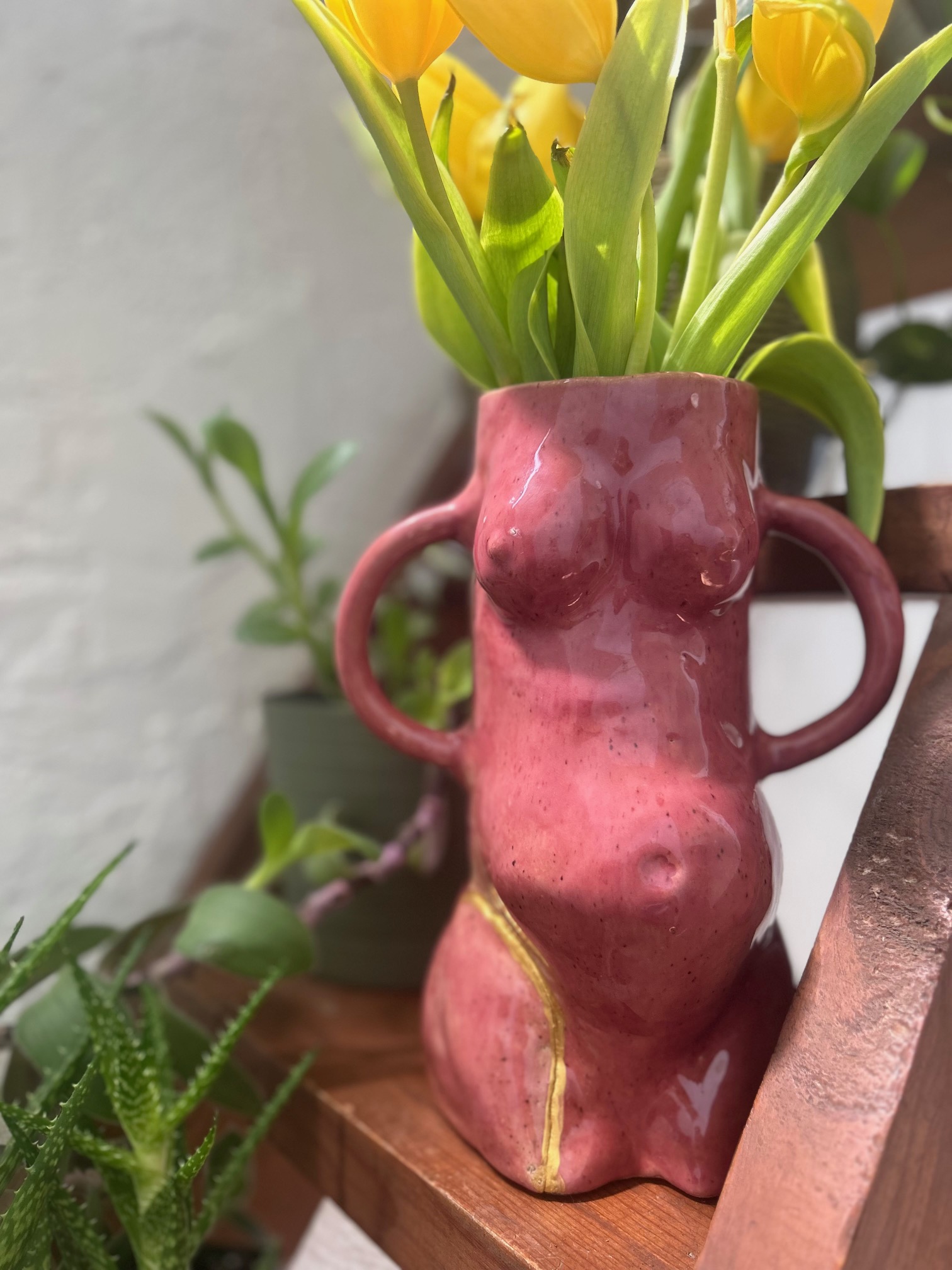 Doula student vase