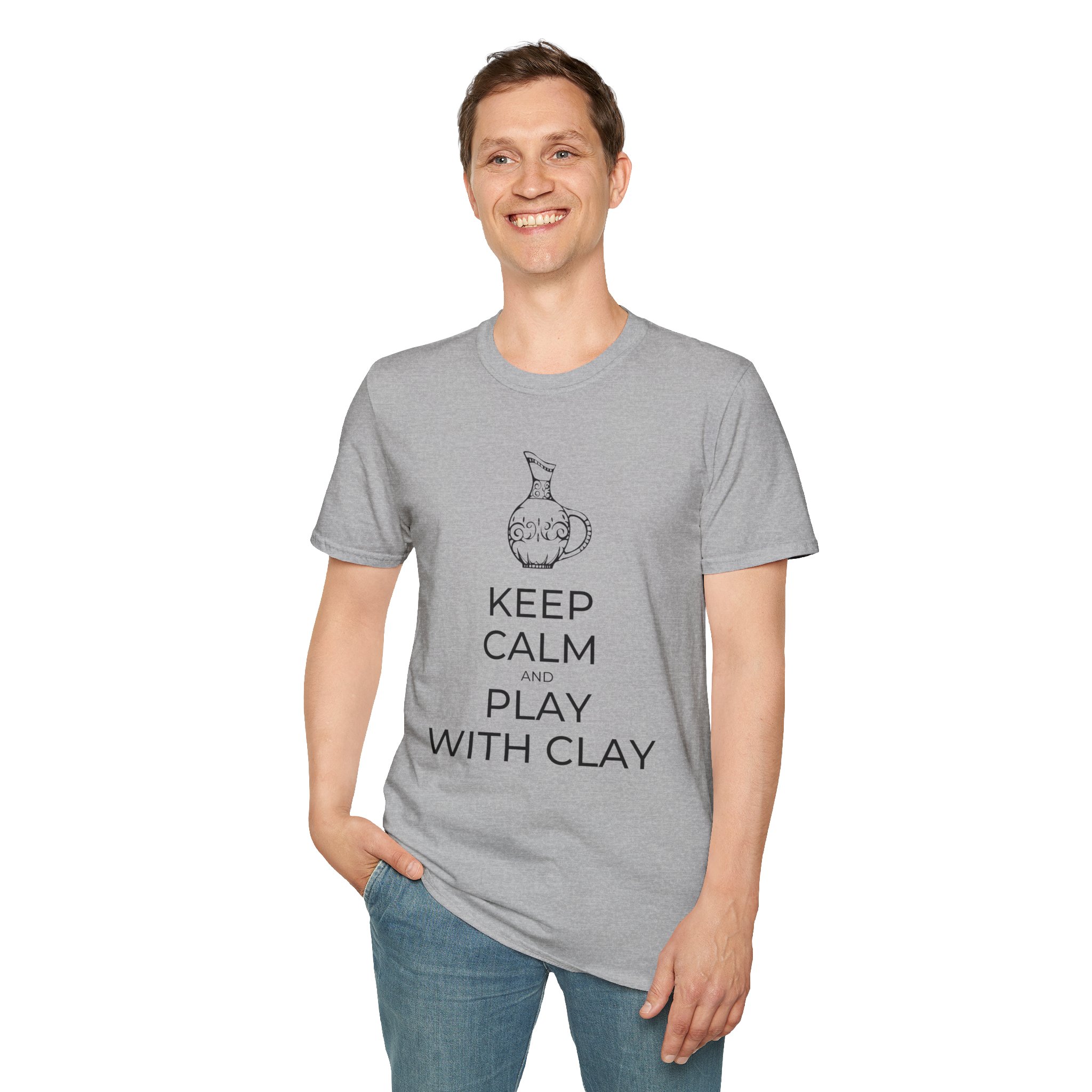 Keep Calm Unisex Tee - Image 5